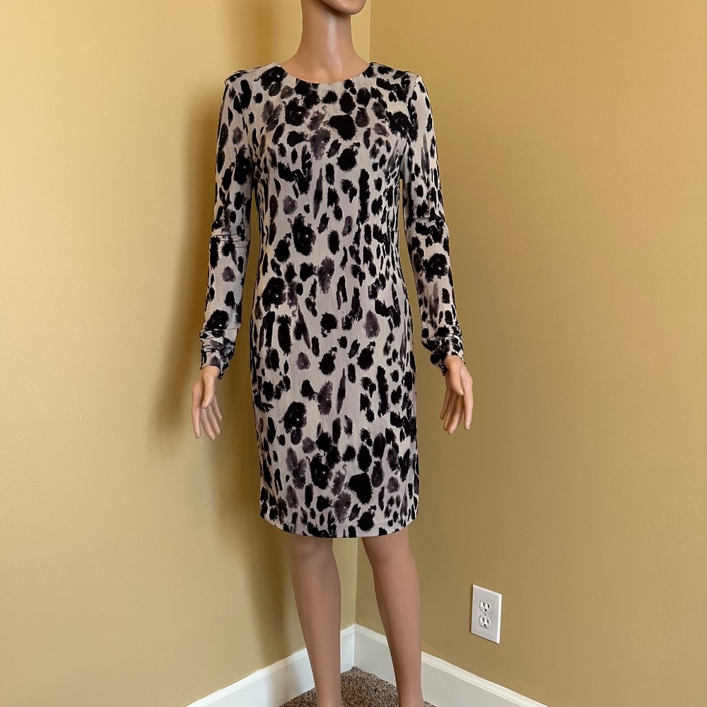 Nicole Miller Artelier Animal Print Dress, Size M